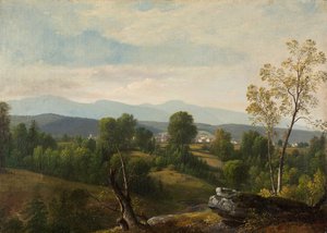 谷の眺め 作： Asher Brown Durand